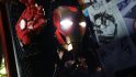 Iron man gaming PC mod helmet up close