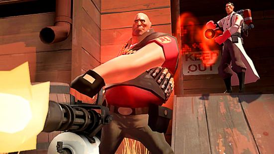 SaveTF2 campaign: Team Fortress 2 Heavy and Medic
