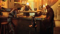 A cat and three robots walked into a bar - the Stray release date is down for summer
