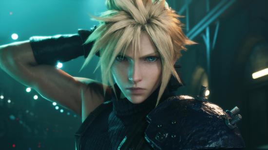 Cloud in the Final Fantasy VII Remake mod that's.. an HD remake of FF7. Remake.