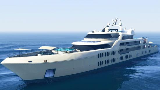 GTA Online superyacht - a massive yacht in Grand Theft Auto V's online mode