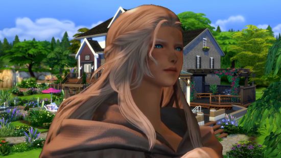 The Sims 4 Werewolves players spot FFXIV references - Venat visits The Sims