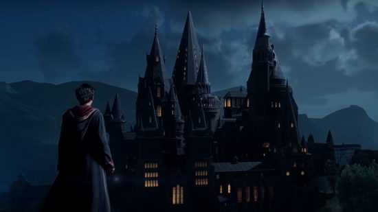 Is Harry Potter in Hogwarts Legacy: Boy in front of Hogwarts