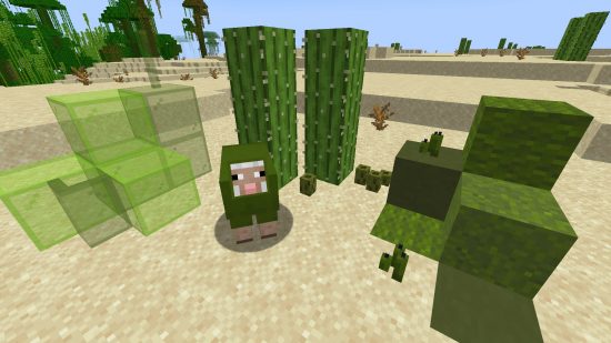 วิธีทำสีย้อมสีเขียวใน Minecraft