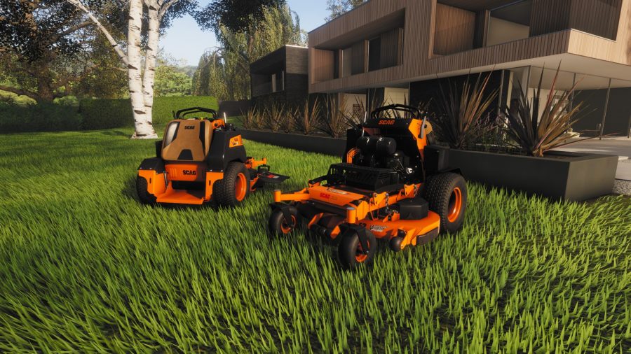 Lawn Mowing Simulator Header Image