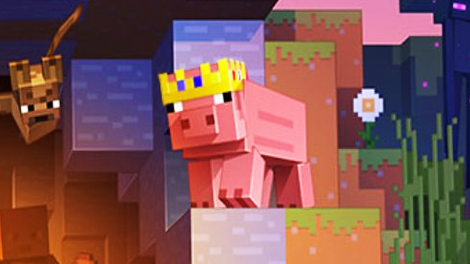 Mojang added Technoblade's crown to the pig on the Minecraft