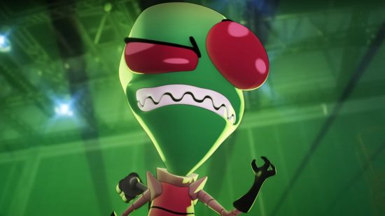 Invader Zim in the Smite Nickelodeon crossover