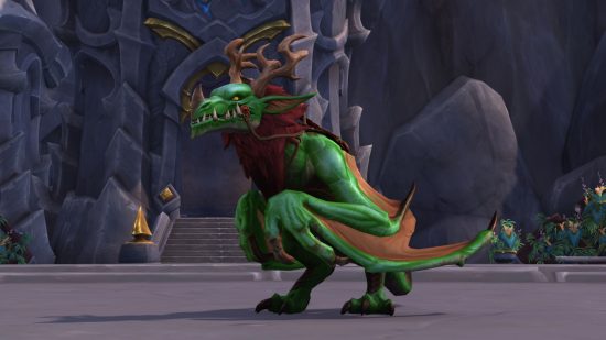 world of warcraft wow dragonflight green dragon