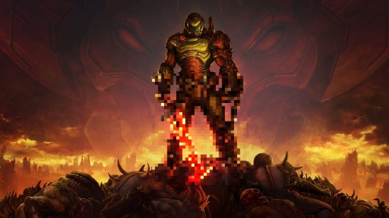 Steam User Asks For More Age Checks Doom Guy Censored