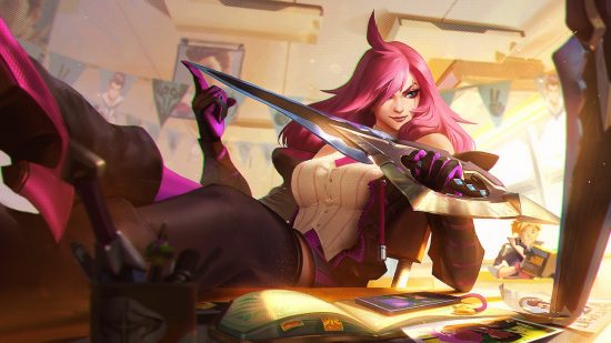 Riot Will Soon Start Deleting Old League of Legends Account Katarina Champion