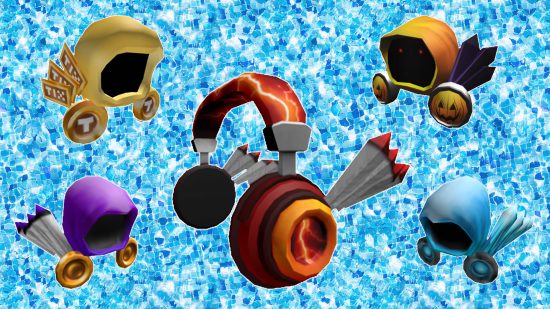 Roblox trading: Five limited items from Roblox's Dominus series.
