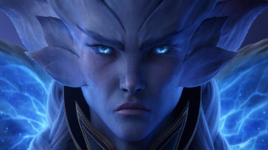 world of warcraft wow shadowlands patch 9.2.7 notes auction house updates ui winter queen stares into camera