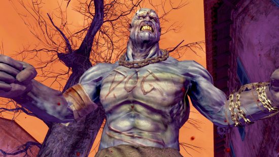 Fallout: New Vegas mod adds new DLC-sized expansion to Obsidian’s RPG: a hulking purple monster from Fallout: New Vegas screams in rage