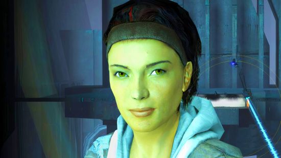 Half-life 3-kunst fra ventilen antyder planer for efterfølger: Alyx fra Half-Life: Episode One står inde i den ødelagte Combine Citadel