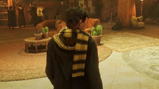 hogwarts legacy cave hints at swimming mechanic slytherin in common room