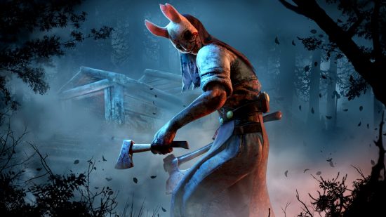 DBD killer tier list: The Huntress in front of her cabin