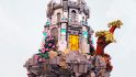 Lego Elden Ring Walking Mausoleum build