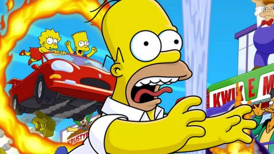 The Simpsons: Hit and Run Header Image