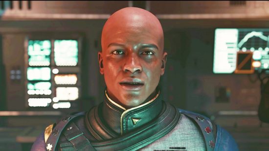 Starfield gameplay trailer suggests connection to Fallout universe: a space politician from the RPG game Starfield talks directly to the player