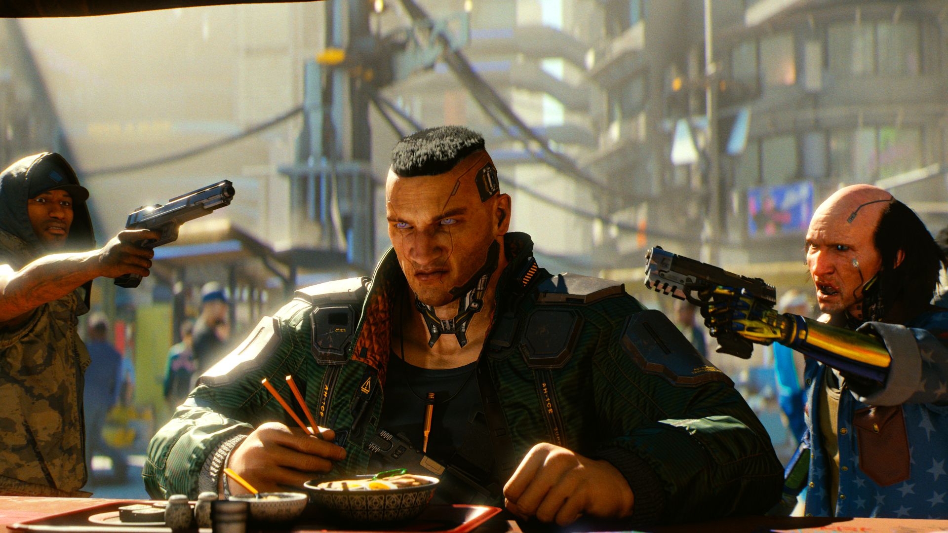 Cyberpunk 2077 mod lets you eat your way through Night City