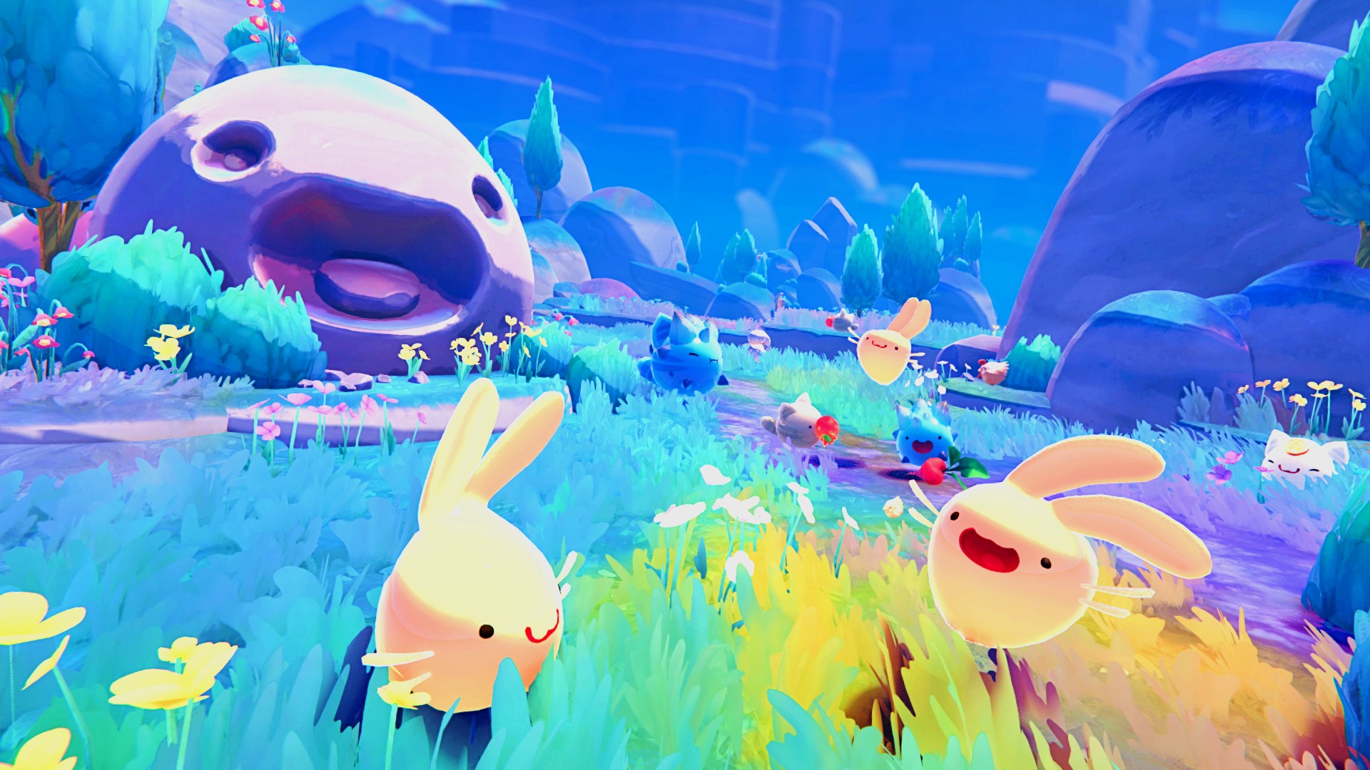 All Slime Rancher 2 slimes, where to find them, and what they eat