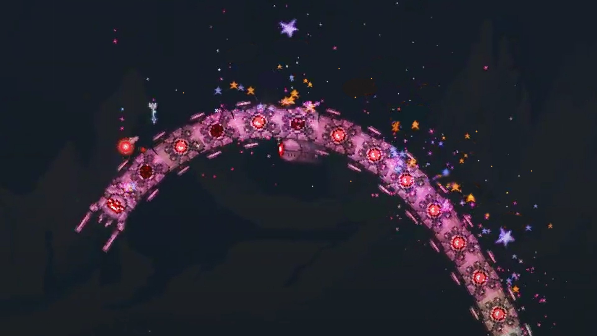 All Terraria bosses: the Destroyer