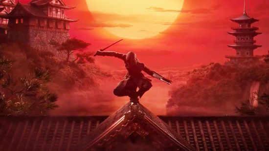 Assassin’s Creed new game Codename: Red finally delivers fans’ dreams: An assassin from Assassin's Creed sits on top of a Japanese building in Codename: Red