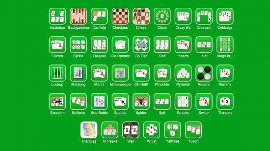 最高のIOゲーム：BackgammonからYahtzeeまで、cardgames.ioでプレイできるカードゲームの完全な選択