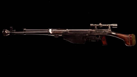 The HDR sniper rifle in Call of Duty Warzone