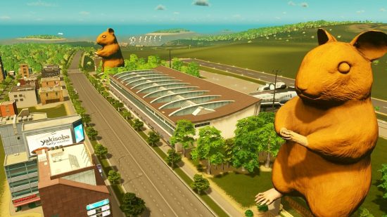 Cities: Skylines mod adds Grand Canyon map to the Steam building game: an airport from the city-building game Cities: Skylines
