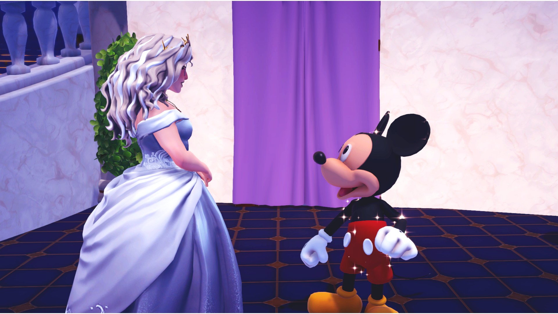Mickey y la puerta secreta de Disney Dreamlight Valley