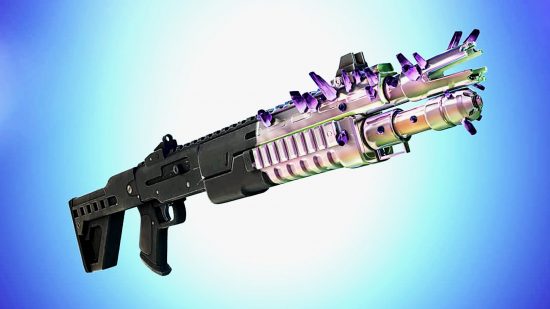 Fortnite EvoChrome weapons: Shotgun