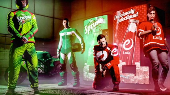 GTA 5 eCola crowned by Rockstar but GTA Online’s real winner is Sprunk: GTA Online players supporting eCola and Sprunk in GTA 5