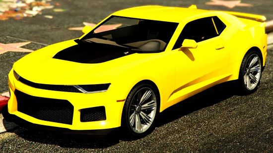 GTA Online weekly update September 1 - new car the Declasse Vigero ZX, a yellow 2-door pony car