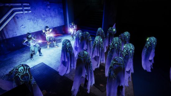 How to get Destiny 2 Spectral Pages and Manifested Pages: Guardians look on at ghostly beings during Festival of the Lost.