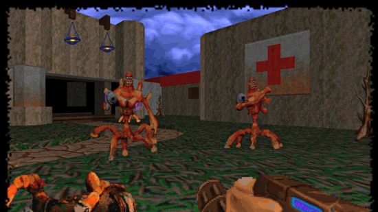 Doom mod is the "epic grand finale" FPS players have been waiting for: an in-game screenshot of Doom mod Harmony