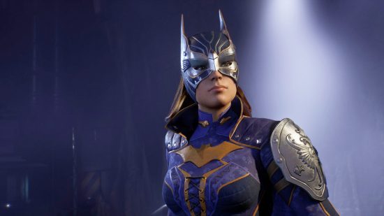 Gotham Knights - Batgirl dresses as a medieval knight