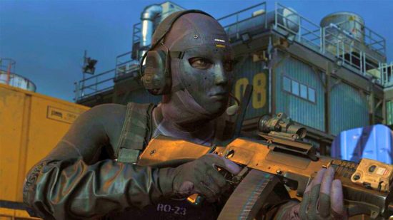 Modern Warfare 2 skin change for controversial Call of Duty operator: an image of the dark Roze skin form Modern Warfare 2019
