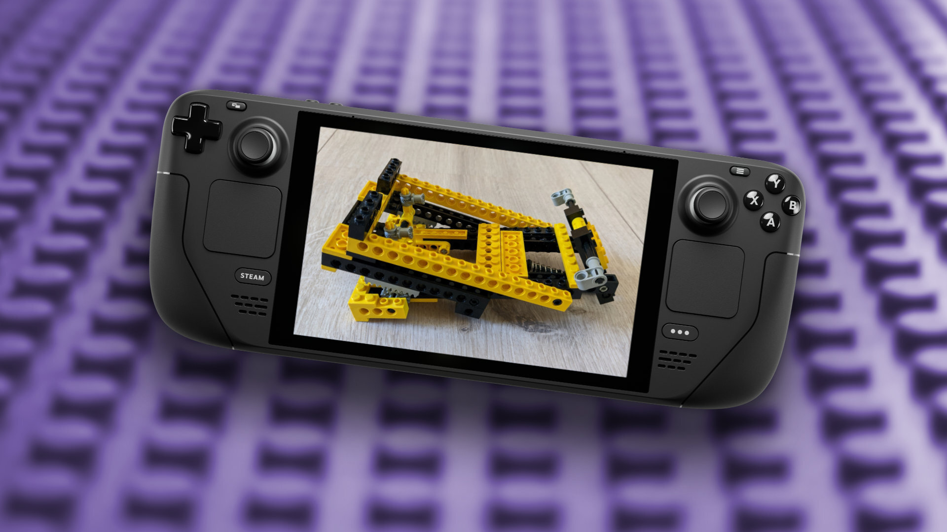 This Lego Steam Deck stand gives 3D printing a run for its money