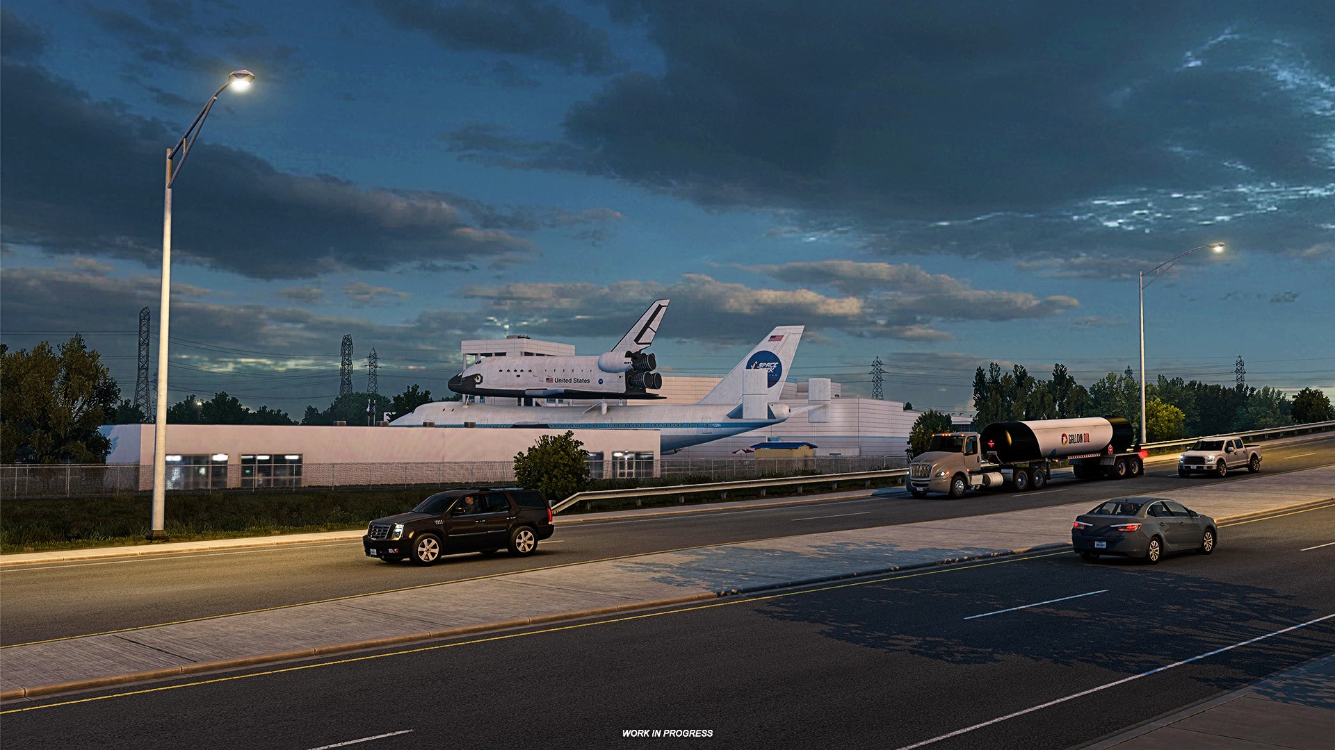 American Truck Simulator Texas DLC is heading to space