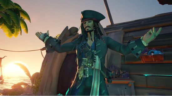 Best Disney Games: Captain Jack Sparrow in Sea of Thieves A Pirate's Life