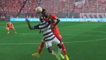 Best FIFA 23 left backs: Two players going for a header