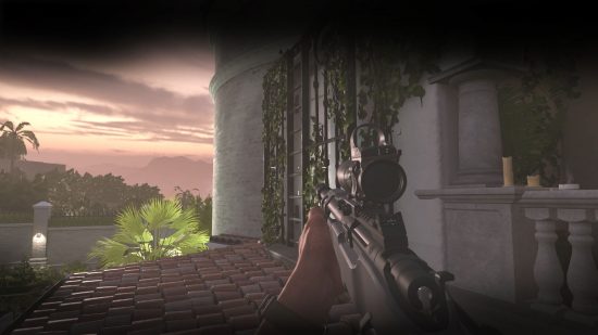 Modern Warfare 2 El Sin Nombre: دزدکی کردن یک trellis