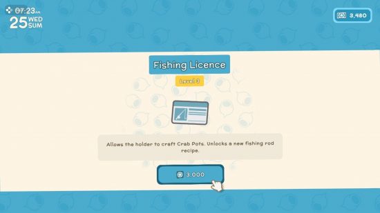 Dinkum fishing guide: The fishing licence