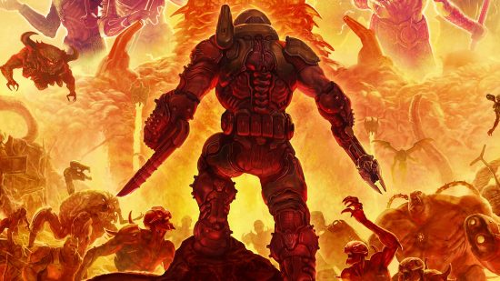 Doom mod lets you play Doom Eternal via id Software’s original 90s FPS: Doomslayer as he appears in Bethesda and id Software FPS Doom Eternal