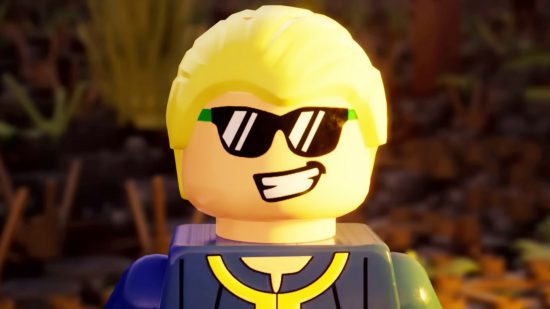 Fallout Lego is real and you can play the blocky Bethesda RPG now: A Lego man from the Fallout Leg version of the Bethesda RPG