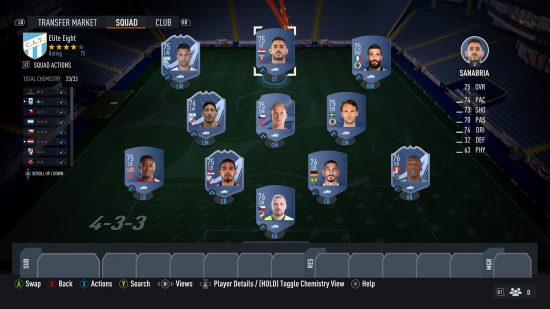 FIFA 23 Elite Eight SBC solution: a concept squad built in FIFA 23