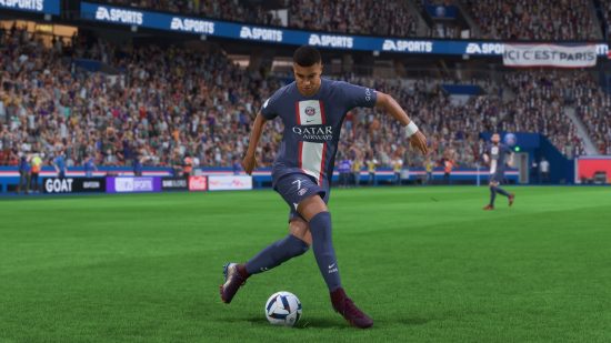 FIFA 23 Skill Move List: Mbappe performs a FIFA Skill Move