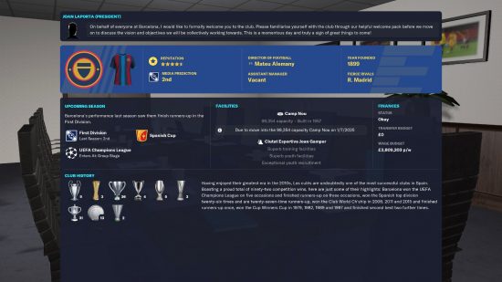 The best teams to manage in Football Manager 2023: Barcelona