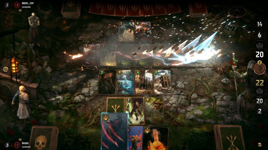 Gwent: The Witcher Card Game gameplay